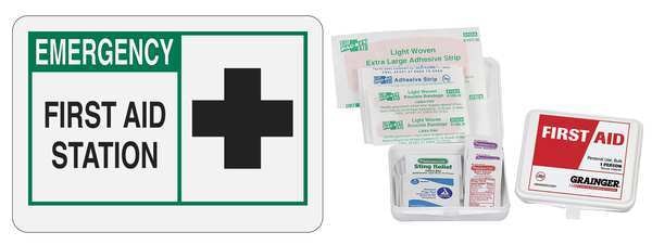 Bulk First Aid kit, Plastic
