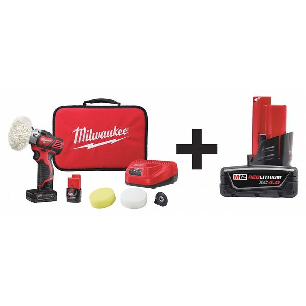 Cordless Polisher Kit, 12.0V