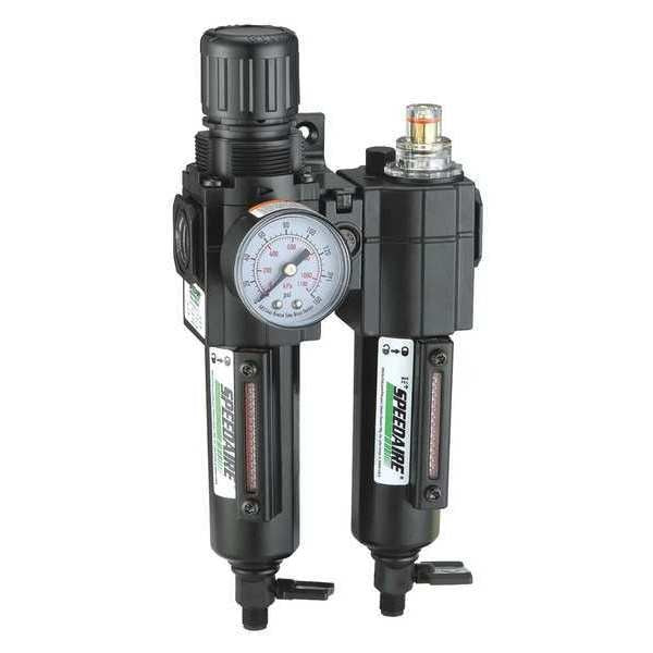 FRL, 1/4 In. NPT, 51 cfm, 250 psi