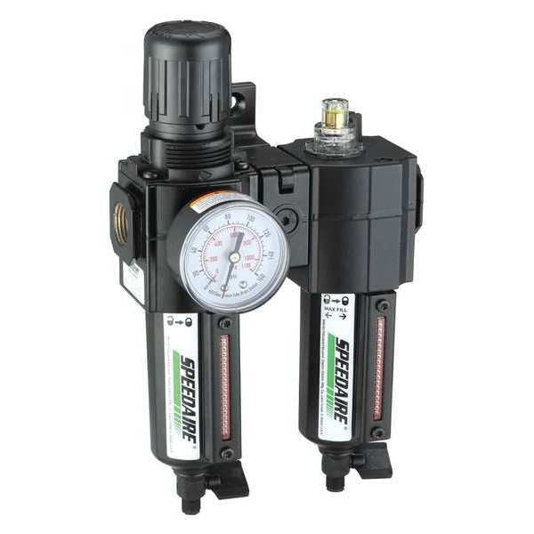 FRL, 1/2 In. NPT, 60 cfm, 250 psi