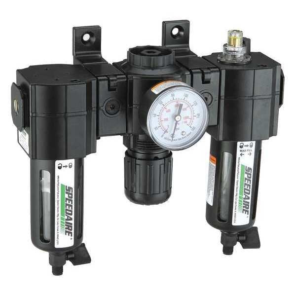 FRL, 1/2 In. NPT, 60 cfm, 150 psi