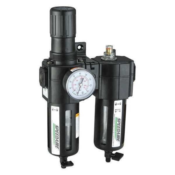 FRL, 1/2 In. NPT, 192 cfm, 150 psi