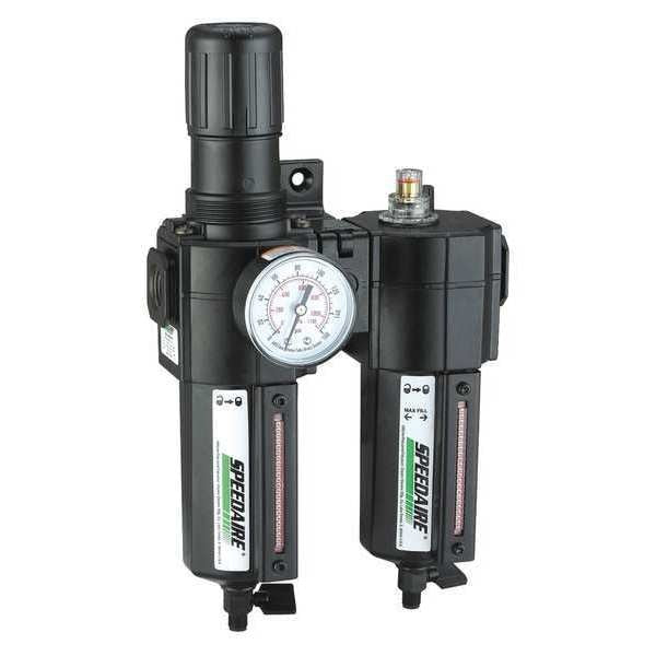 FRL, 1/2 In. NPT, 192 cfm, 250 psi