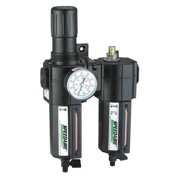 FRL, 1/2 In. NPT, 192 cfm, 250 psi