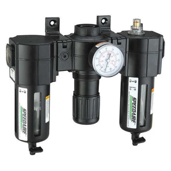 FRL, 3/4 In. NPT, 142 cfm, 150 psi