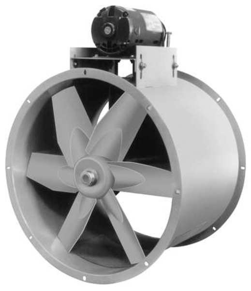 Tubeaxial Fan w/ Drive Pkg, 208-230/460 V
