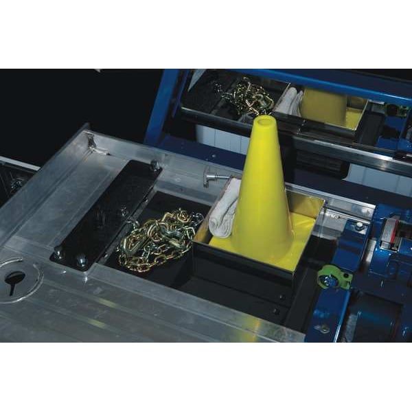 Traffic Cone, 18 In.Fluorescent Lime