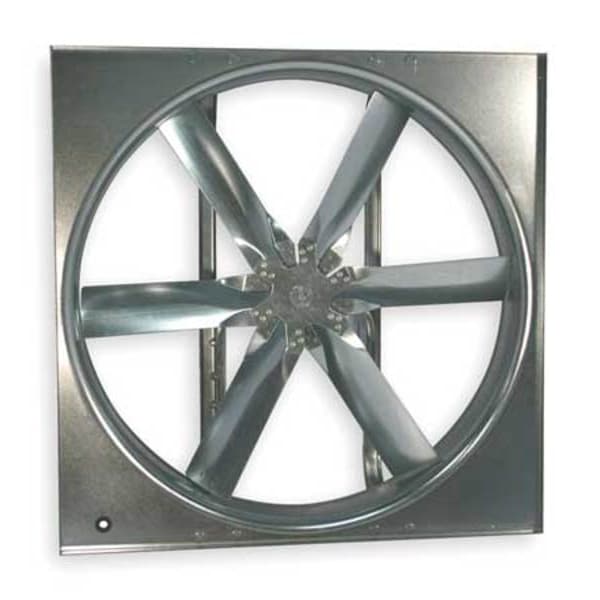 Supply Fan w/Drive Package, Standard Duty, 115/208-230V AC, 24 in Blade Dia, 1/2 HP