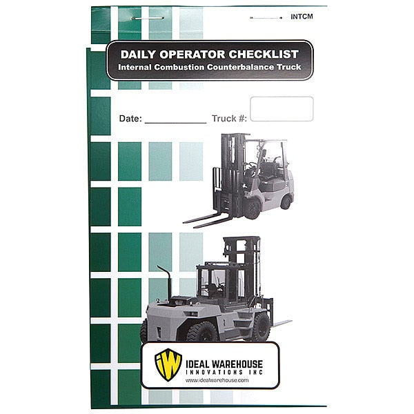 Replacement Checklist Book, 7 1/4