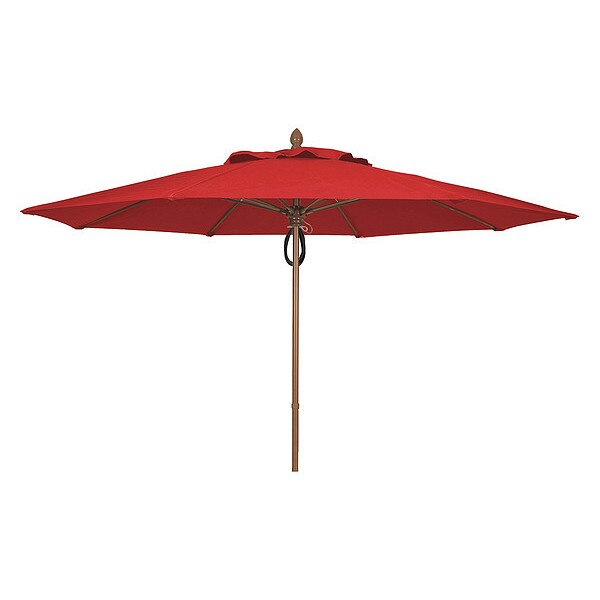 Market Umbrella 8Rib Pulley Pin, Red, 11 ft.