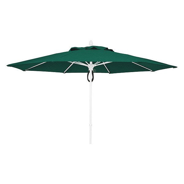 Market Umbrella 8Rib Pulley Pin, Green, 11 ft.