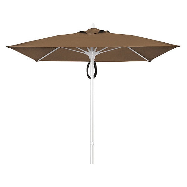 Mrkt Umbrella 4 Rib Plly Pin, Cocoa, 7.5Ft