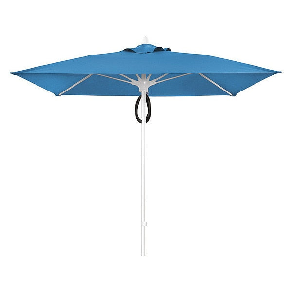Mrkt Umbrella 4Rib Plly Pin, Sky Blue, 6Ft