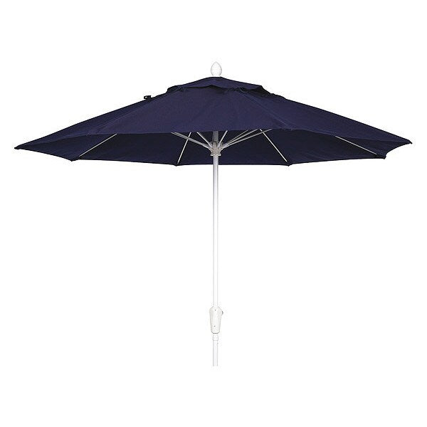 Oct Market Umbrella 8Rib Crank, Navy, 9 ft.