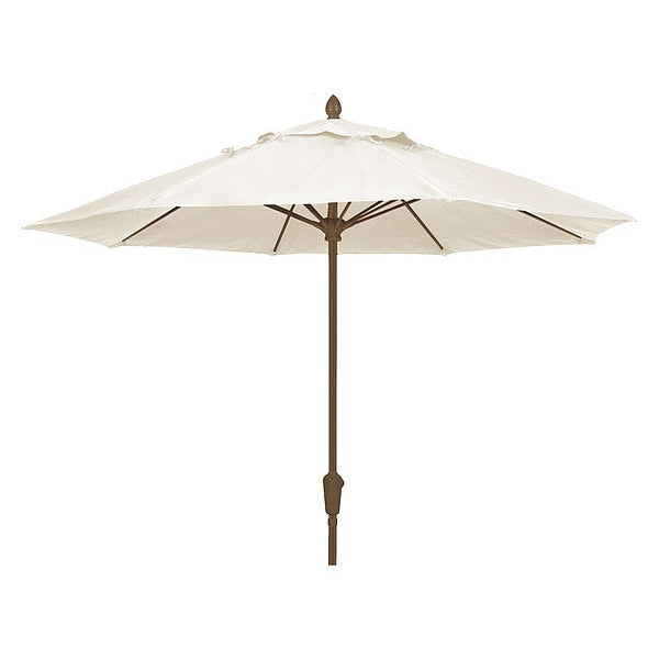 Market Umbrella 8Rib Crank Cb, Natural, 9 ft.