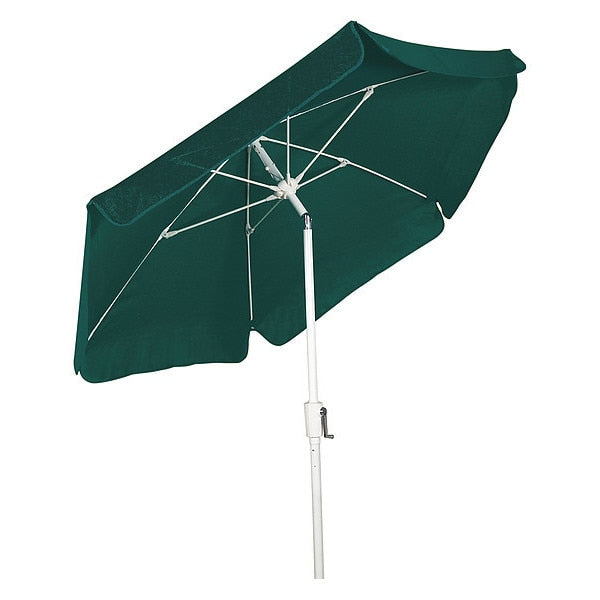 Garden Tilt Umbrella CrankW/Green, 7.5 ft.
