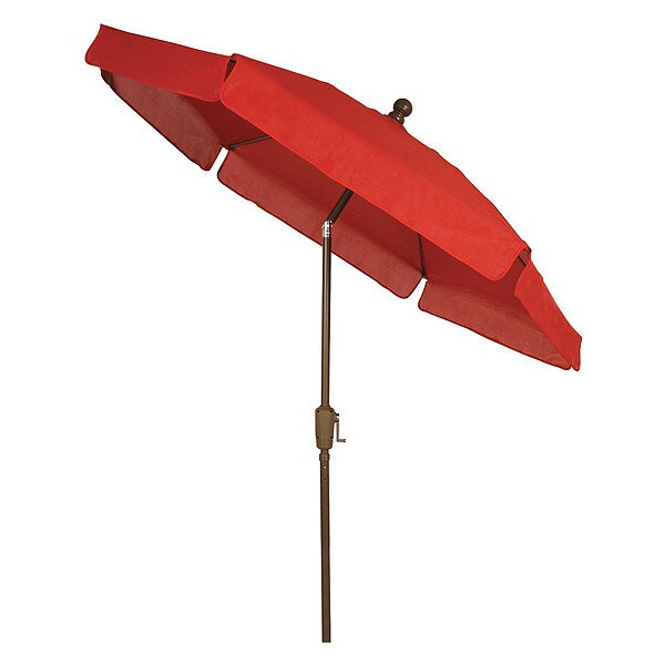 Garden Tilt Umbrella Crank Cb, Red, 7.5 ft.