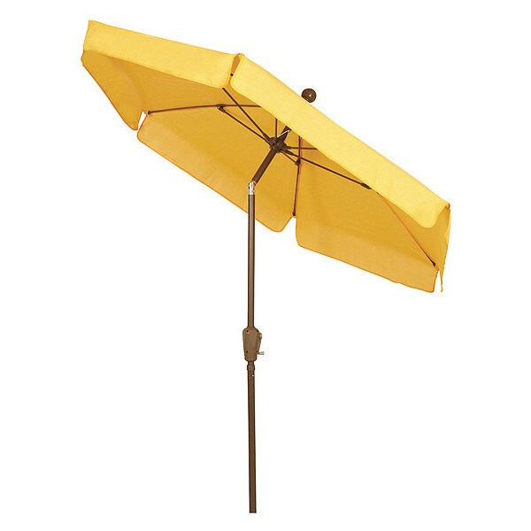 Garden Tilt Umbrella Crank Cb, Yellow, 7.5ft.