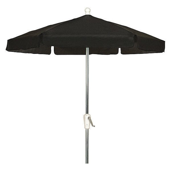 Garden Umbrella Crank Ba, Black, 7.5 ft.