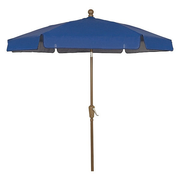 Garden Umbrella Crank Cb, Navy Blue, 7.5ft.