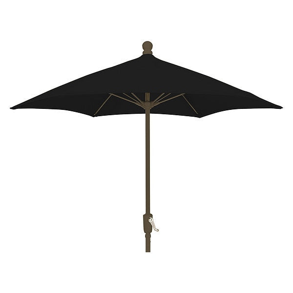 Patio Umbrella Crank Cb, Black, 7.5 ft.