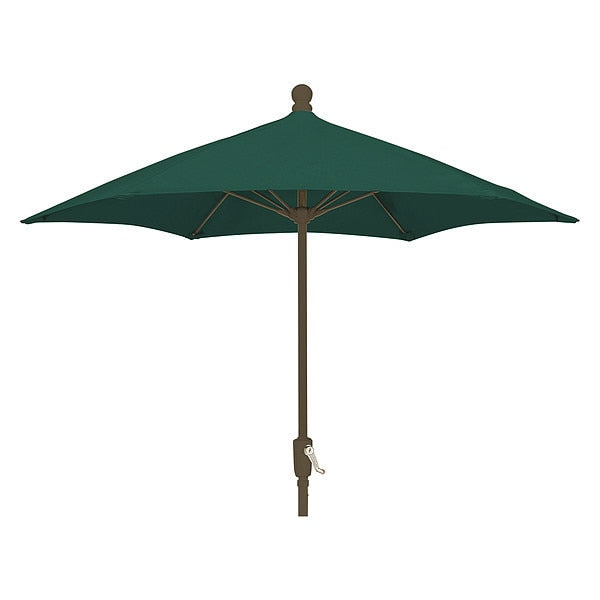 Patio Umbrella Crank Cb, Green, 7.5 ft.