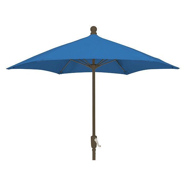 Patio Umbrella Crank Cb, Blue, 7.5 ft.