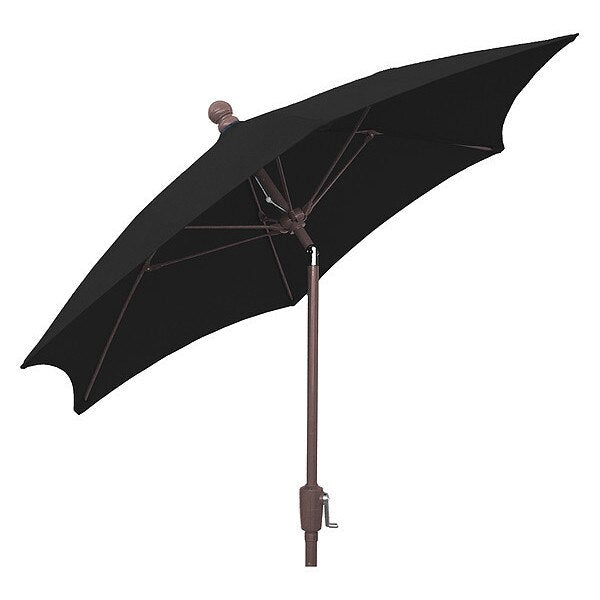 Patio Tilt Umbrella Crank Cb, Black, 7.5 ft.