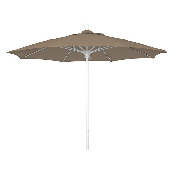 Market Umbrella 8Rib Push Up, Taupe, 7.5 ft.