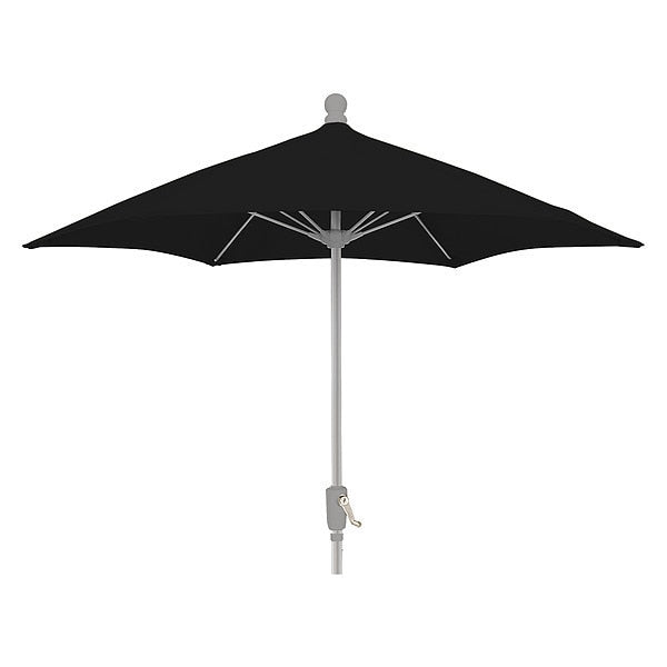 Patio Umbrella Crank Ba, Black, 7.5 ft.