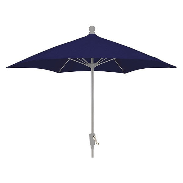 Patio Umbrella Crank Ba, Navy Blue, 7.5 ft.