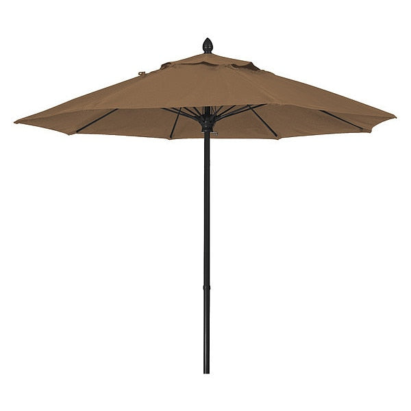 Market Umbrella 8Rib Push Up, Cocoa, 7.5 ft.