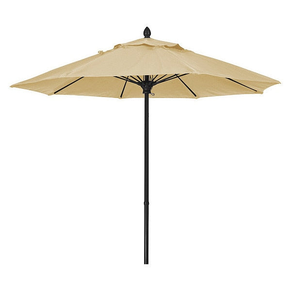 Market Umbrella 8Rib Push Up, Linen, 7.5 ft.