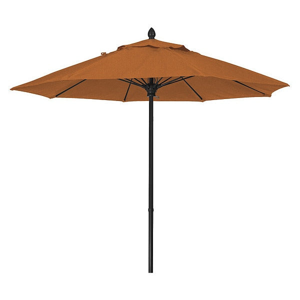 Market Umbrella 8Rib Push Up, Tan, 7.5 ft.