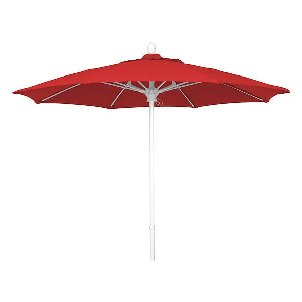 Market Umbrella 8Rib Push Up, Red, 7.5 ft.