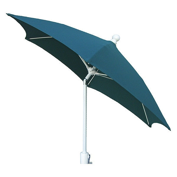 Patio Tilt Umbrella Crank White, Green, 7.5 ft.