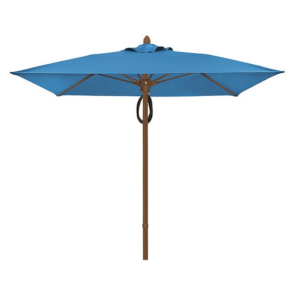 Market Umbrella 4Rib Pulley Pin Blue, 7.5 ft.