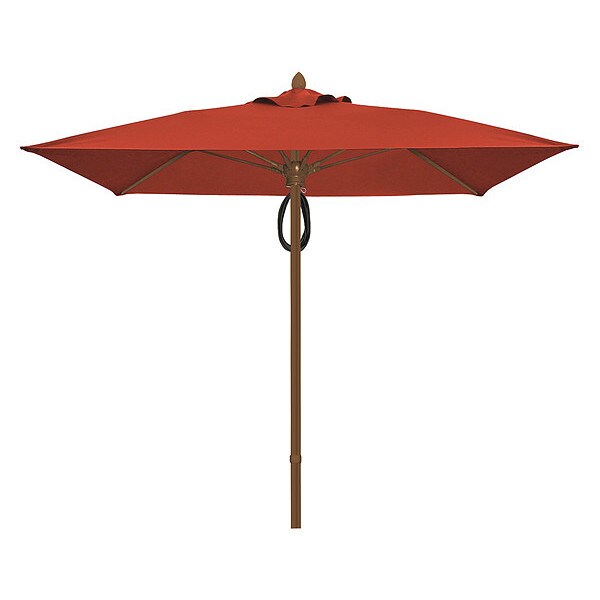 Market Umbrella 4Rib Pulley Pin Terra, 7.5ft.