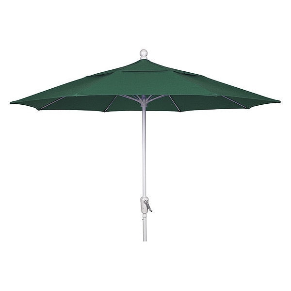 Oct Home Patio Umbrella CrankW/Green, 9 ft.