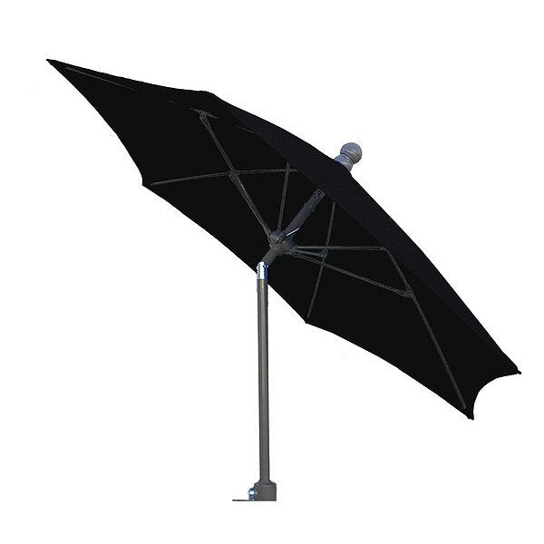 Home Patio Tilt Umbrella Crnk Cb, Blk, 9Ft