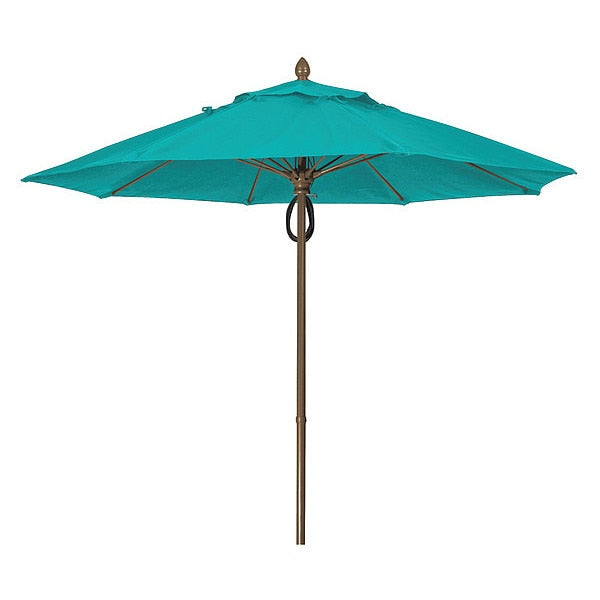 Mrkt Umbrella 8Rib Plly Pin Cb, Aruba, 9Ft