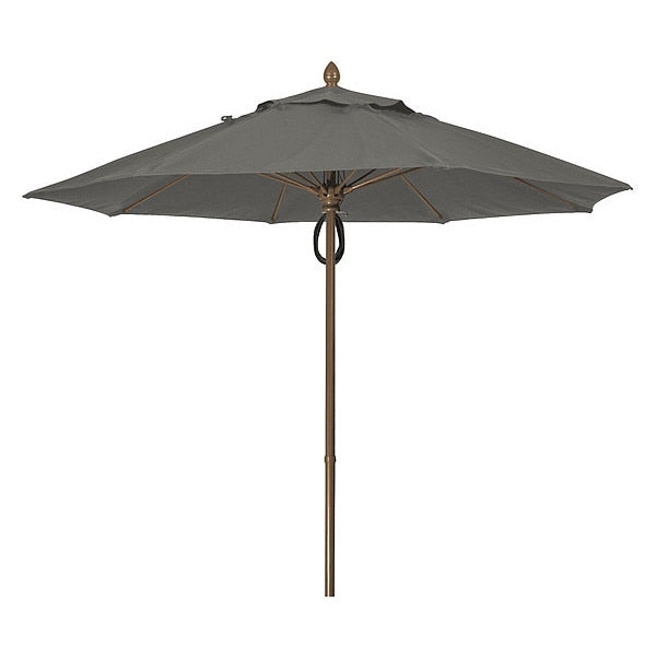 Market Umbrella 8Rib Pulley Pin Cb, Grey, 9ft.