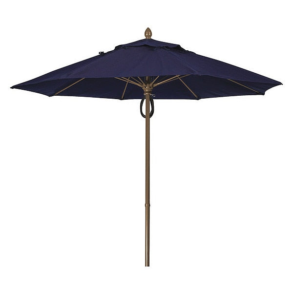 Market Umbrella 8Rib Pulley Pin Cb, Navy, 9ft.