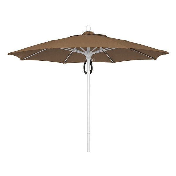 Market Umbrella 8Rib Pulley Pin, Cocoa, 9 ft.