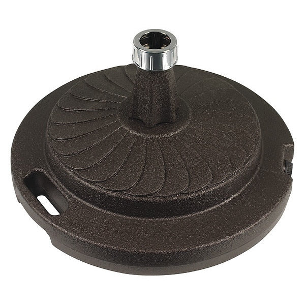 Umbrella Base, Resin, Cham Bronze