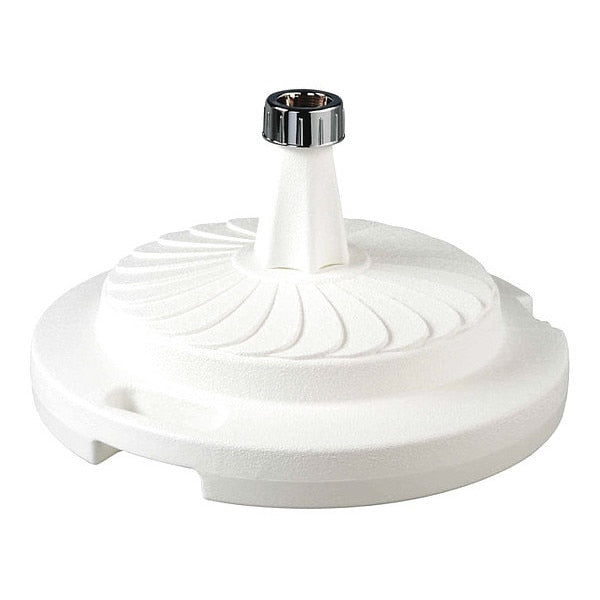 Umbrella Base, Resin, White