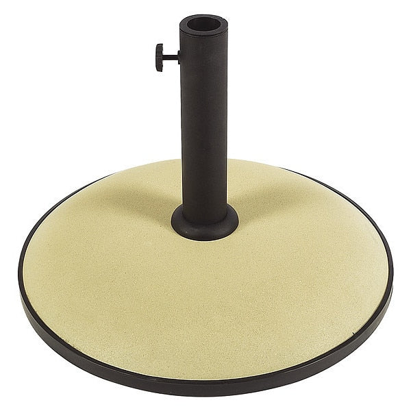 Cncrt Free Standing Umbrella, Beige, 55lb.
