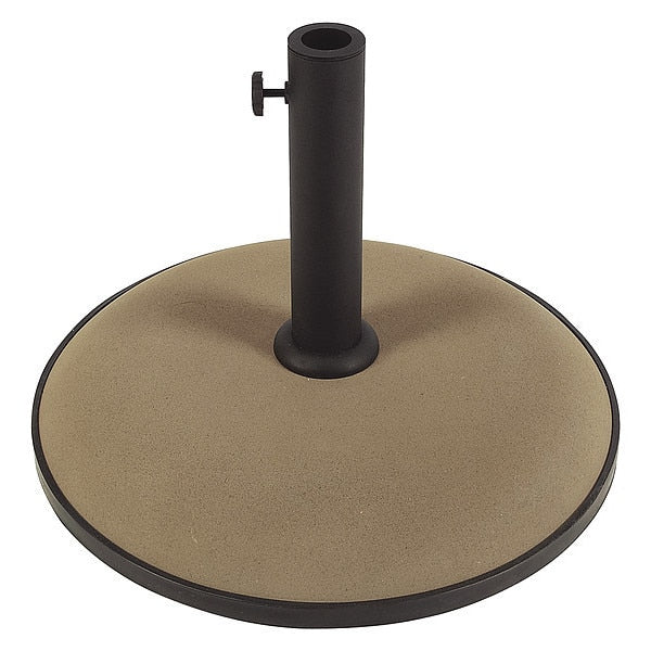 Cncrt Free Standing Umbrellas, Brown, 55Lb