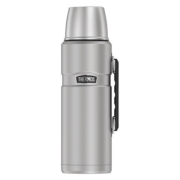 Stainless Steel Beverage Bottle, 2 L, Matte Steel