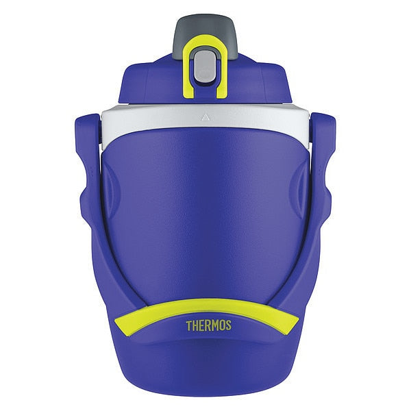 BPA-Free Hydration Bottle, 64 oz./1.9L, Blue, Cold 12 Hrs